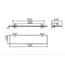 Полотенцедержатель Ceramalux QUADRO 61909