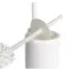 Stil Haus Hashi  cтойка: бумагодержатель + ерш керамический   белый матовый - белая керамика