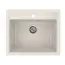 Кухонная мойка из искусственного камня Uperwood ECON UPD-104-001, прямоугольная, белая матовая