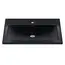 Раковина для ванной кварцевая Uperwood Foster Quartz черная матовая (уголь)