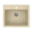 Кухонная мойка из искусственного камня Uperwood ECON UPD-104-002, прямоугольная,бежевая матовая