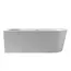 Акриловая ванна ABBER AB9502-1.4 L белая