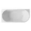 Акриловая ванна ABBER AB9502-1.4 L белая