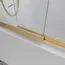 Душевая шторка на ванну BelBagno LUCE-VF-11/-C-ORO