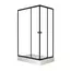 Душевое ограждение Triton "ВЕНТА-БЛЭК" , низкий поддон