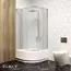 Душевой уголок  PARLY ZF90N/ZF80N с поддоном