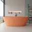 Ванна из искусственного камня ABBER Stein AS9684MO оранжевая матовая