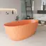 Ванна из искусственного камня ABBER Stein AS9684MO оранжевая матовая