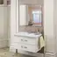COMFORTY. Тумба-умывальник "Неаполь-65/80/100" белый глянец с раковиной COMFORTY