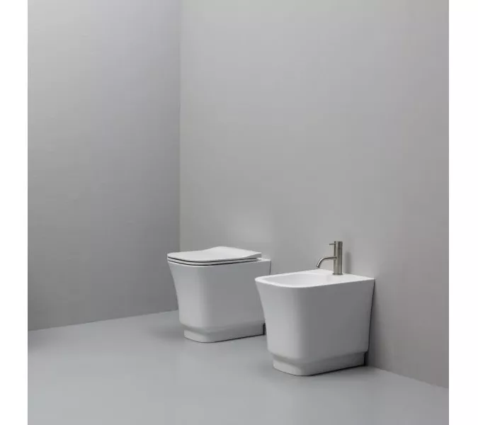 Санфаянс: Биде напольное White Ceramic Idea W1000201 1 в магазине Акватория
